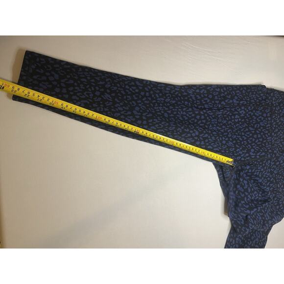 Athlete Ultimate Stash Pocket Camo 7/8 Tight Pant, Blue/Black Size XL - Picture 5 of 7